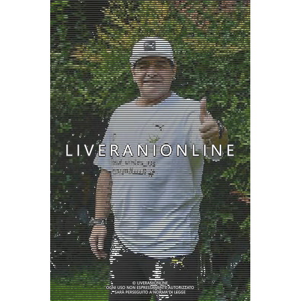 Presentazione della partita Uniti per la Pace - Roma 10.10.2016 - nella foto: Diego Armando Maradona /Ph.Corradetti-Ag Aldo Liverani