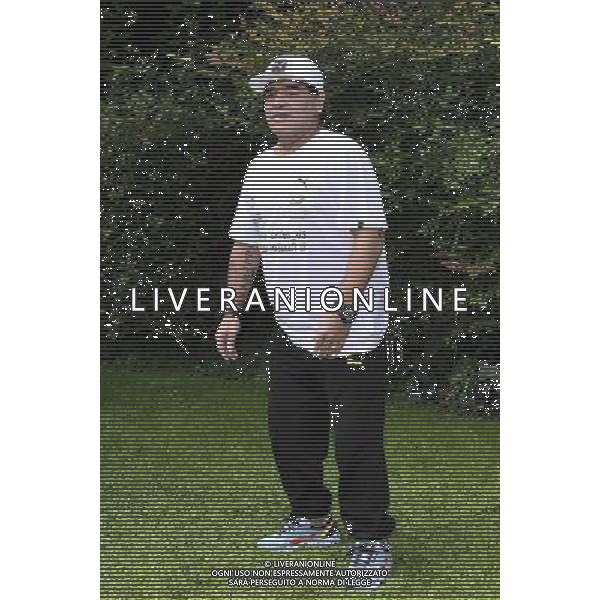 Presentazione della partita Uniti per la Pace - Roma 10.10.2016 - nella foto: Diego Armando Maradona /Ph.Corradetti-Ag Aldo Liverani