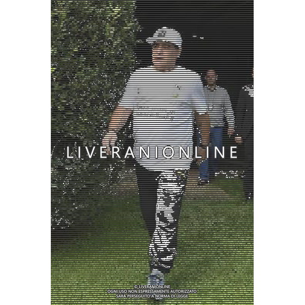 Presentazione della partita Uniti per la Pace - Roma 10.10.2016 - nella foto: Diego Armando Maradona /Ph.Corradetti-Ag Aldo Liverani