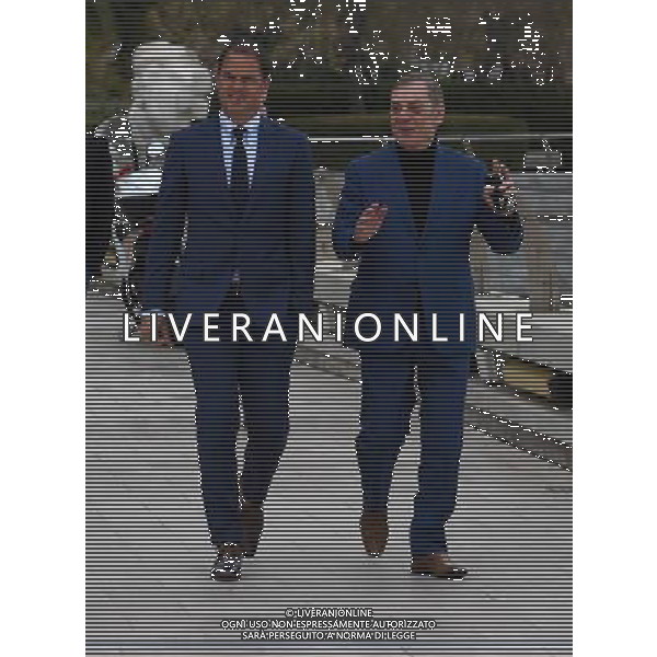 Golden Foot Award Monaco 2016 Montecarlo (Principato di Monaco) - 11.10.2016 Nella Foto:Red Carpet Frank De Boer visita la Promenade de Champions con Antonio Caliendo /Ph.Vitez-Ag. Aldo Liverani