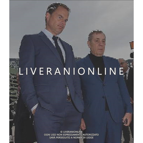 Golden Foot Award Monaco 2016 Montecarlo (Principato di Monaco) - 11.10.2016 Nella Foto:Red Carpet Frank De Boer visita la Promenade de Champions con Antonio Caliendo /Ph.Vitez-Ag. Aldo Liverani