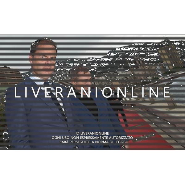 Golden Foot Award Monaco 2016 Montecarlo (Principato di Monaco) - 11.10.2016 Nella Foto:Red Carpet Frank De Boer visita la Promenade de Champions con Antonio Caliendo /Ph.Vitez-Ag. Aldo Liverani