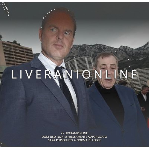 Golden Foot Award Monaco 2016 Montecarlo (Principato di Monaco) - 11.10.2016 Nella Foto:Red Carpet Frank De Boer visita la Promenade de Champions con Antonio Caliendo /Ph.Vitez-Ag. Aldo Liverani