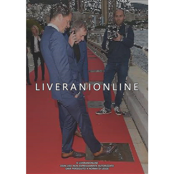 Golden Foot Award Monaco 2016 Montecarlo (Principato di Monaco) - 11.10.2016 Nella Foto:Red Carpet Frank De Boer visita la Promenade de Champions con Antonio Caliendo /Ph.Vitez-Ag. Aldo Liverani