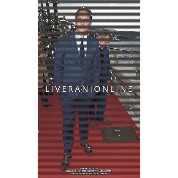 Golden Foot Award Monaco 2016 Montecarlo (Principato di Monaco) - 11.10.2016 Nella Foto:Red Carpet Frank De Boer visita la Promenade de Champions con Antonio Caliendo /Ph.Vitez-Ag. Aldo Liverani