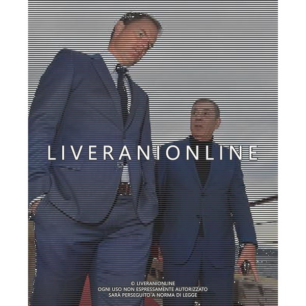 Golden Foot Award Monaco 2016 Montecarlo (Principato di Monaco) - 11.10.2016 Nella Foto:Red Carpet Frank De Boer visita la Promenade de Champions con Antonio Caliendo /Ph.Vitez-Ag. Aldo Liverani