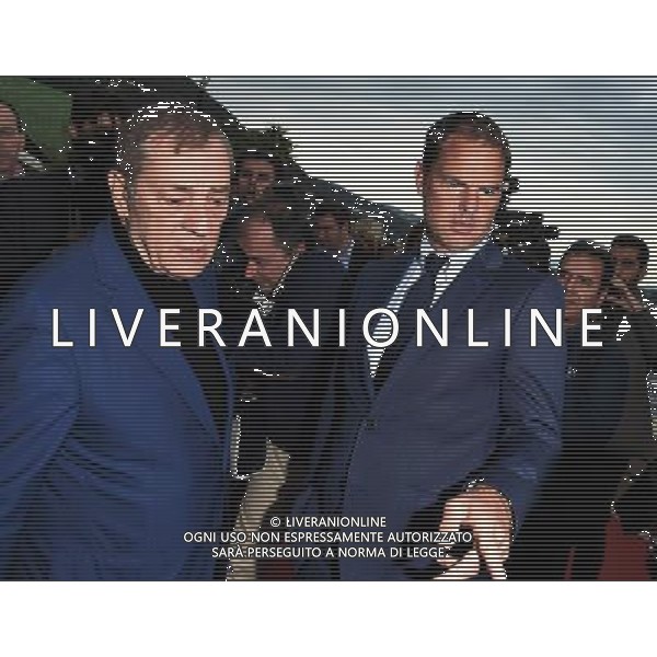 Golden Foot Award Monaco 2016 Montecarlo (Principato di Monaco) - 11.10.2016 Nella Foto:Red Carpet Frank De Boer visita la Promenade de Champions con Antonio Caliendo /Ph.Vitez-Ag. Aldo Liverani