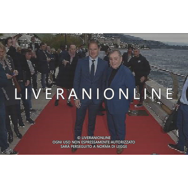 Golden Foot Award Monaco 2016 Montecarlo (Principato di Monaco) - 11.10.2016 Nella Foto:Red Carpet Frank De Boer visita la Promenade de Champions con Antonio Caliendo /Ph.Vitez-Ag. Aldo Liverani