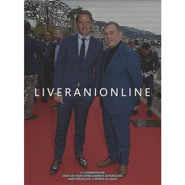 Golden Foot Award Monaco 2016 Montecarlo (Principato di Monaco) - 11.10.2016 Nella Foto:Red Carpet Frank De Boer visita la Promenade de Champions con Antonio Caliendo /Ph.Vitez-Ag. Aldo Liverani