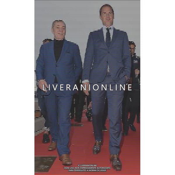 Golden Foot Award Monaco 2016 Montecarlo (Principato di Monaco) - 11.10.2016 Nella Foto:Red Carpet Frank De Boer visita la Promenade de Champions con Antonio Caliendo /Ph.Vitez-Ag. Aldo Liverani