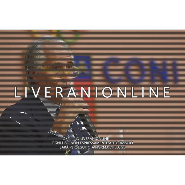 Olimpiadi Roma 2024 Ritiro candidatura conferenza stampa di Giovanni Malago\' - Roma 11.10.2016 - nella foto: Giovanni Malago\' /Ph.Corradetti-Ag Aldo Liverani/ AGENZIA ALDO LIVERANI SAS 