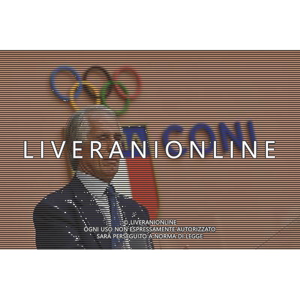 Olimpiadi Roma 2024 Ritiro candidatura conferenza stampa di Giovanni Malago\' - Roma 11.10.2016 - nella foto: Giovanni Malago\' /Ph.Corradetti-Ag Aldo Liverani/ AGENZIA ALDO LIVERANI SAS 