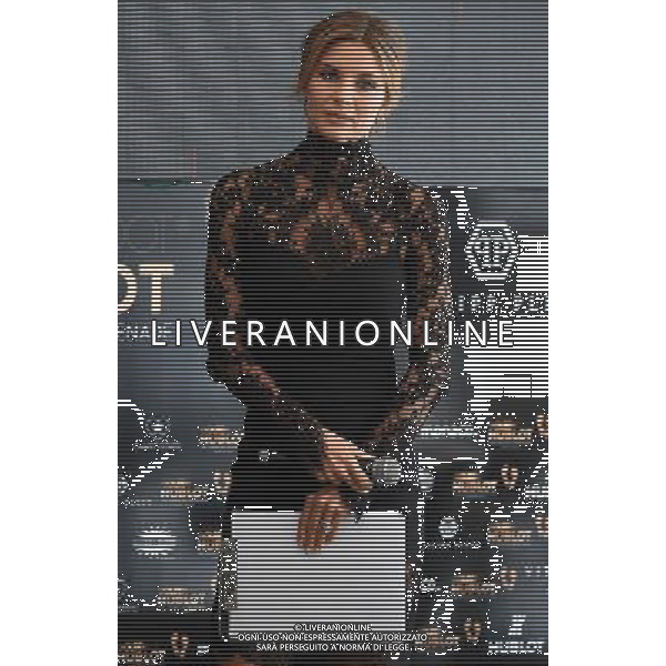 Golden Foot Award Monaco 2016 Montecarlo (Principato di Monaco) - 11.10.2016 Nella Foto:Martina Colombari /Ph.Vitez-Ag. Aldo Liverani