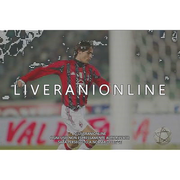 UDINESE - MILAN COPPA ITALIA TIM CUP 16/03/2005 NELLA FOTO filippo inzaghi PH PAOLA GARBUIO/AGENZIA ALDO LIVERANI