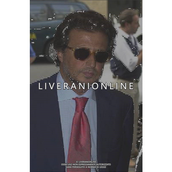MILANO,29-08-02 DFP/FOTO GIORGIO RAVEZZANI ASSEMBLEA LEGA CALCIO: MARIO MORONI AG ALDO LIVERANI SAS