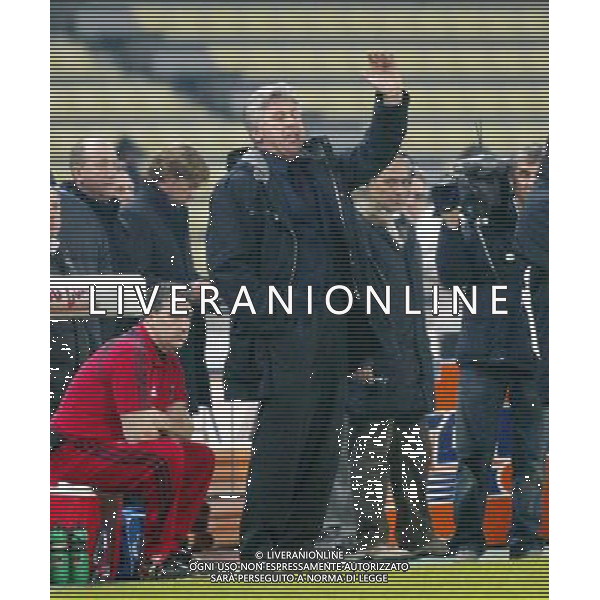 UDINE 16/03/2005 UDINESE-MILAN CAMPIONATO CALCIO SERIE A TIM NELLA FOTO CARLO ANCELOTTI FOTO PAOLA GARBUIO/ALDO LIVERANI