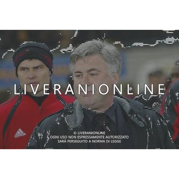 UDINE 16/03/2005 UDINESE-MILAN CAMPIONATO CALCIO SERIE A TIM NELLA FOTO CARLO ANCELOTTI FOTO PAOLA GARBUIO/ALDO LIVERANI