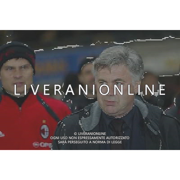 UDINE 16/03/2005 UDINESE-MILAN CAMPIONATO CALCIO SERIE A TIM NELLA FOTO CARLO ANCELOTTI FOTO PAOLA GARBUIO/ALDO LIVERANI