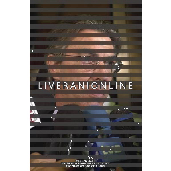 MILANO,30-08-02 DFP/FOTO GIORGIO RAVEZZANI MASSIMO MORATTI IN SARAS AG ALDO LIVERANI SAS