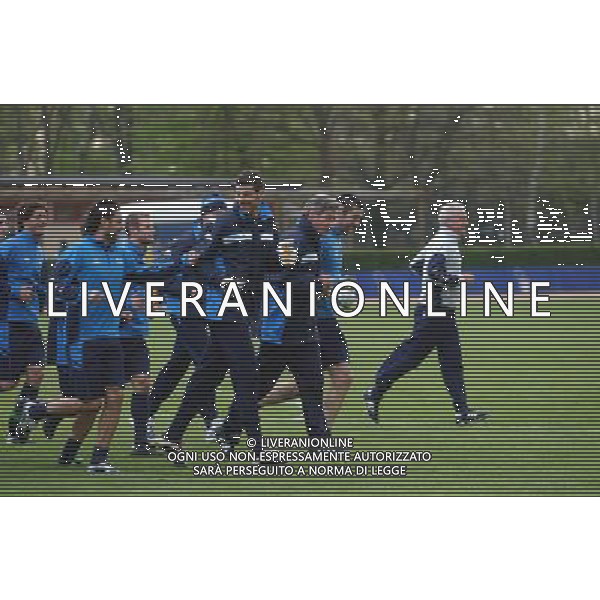 MILANELLO(VA) 15-04-02 DFP/FOTO GIORGIO RAVEZZANI ALLENAMENTO NAZIONALE ITALIANA: TOLDO FRANCESCO AG ALDO LIVERANI SAS