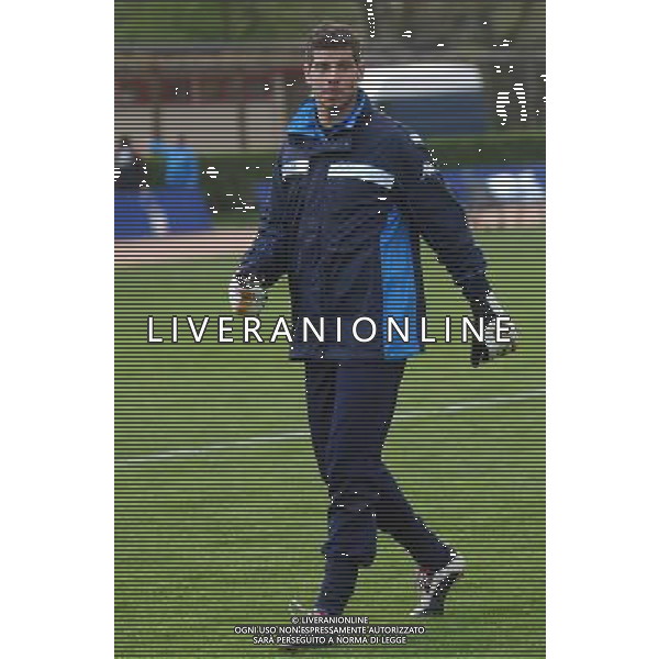 MILANELLO(VA) 15-04-02 DFP/FOTO GIORGIO RAVEZZANI ALLENAMENTO NAZIONALE ITALIANA: TOLDO FRANCESCO AG ALDO LIVERANI SAS