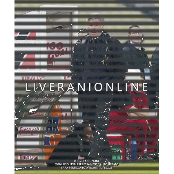 UDINE 16/03/2005 UDINESE-MILAN CAMPIONATO CALCIO SERIE A TIM NELLA FOTO CARLO ANCELOTTI FOTO PAOLA GARBUIO/ALDO LIVERANI