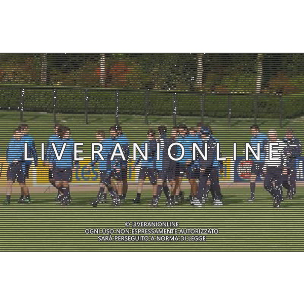 MILANELLO(VA) 15-04-02 DFP/FOTO GIORGIO RAVEZZANI ALLENAMENTO NAZIONALE ITALIANA: GRUPPO GIOCATORI AG ALDO LIVERANI SAS