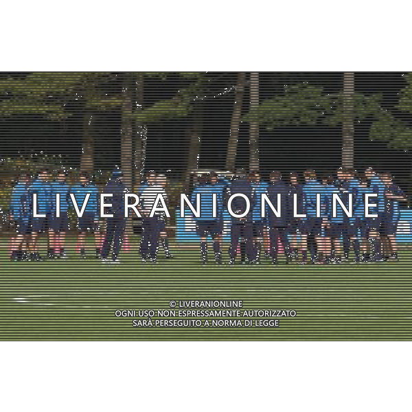 MILANELLO(VA) 15-04-02 DFP/FOTO GIORGIO RAVEZZANI ALLENAMENTO NAZIONALE ITALIANA: GIOVANNI TRAPATTONI AG ALDO LIVERANI SAS