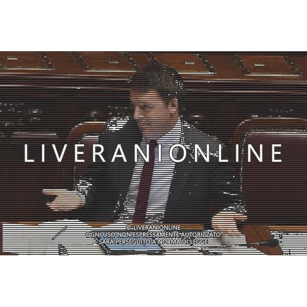 Comunicazioni dei Presidente del Consiglio dei ministri Matteo Renzi in vista del Consiglio europeo del 20 e 21 ottobre 2016 - Roma - 12.10.2016 - nella foto: Matteo Renzi / Ph. Corradetti-Ag Aldo Liverani/ AGENZIA ALDO LIVERANI SAS 