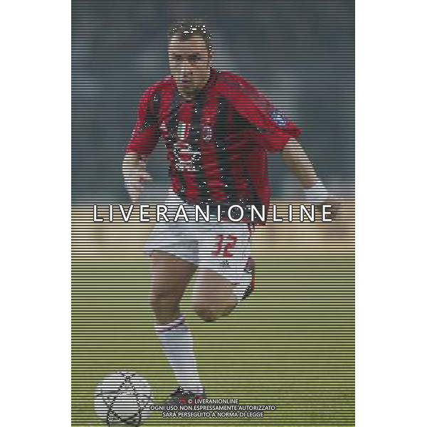 UDINE 16/03/2005 UDINESE-MILAN CAMPIONATO CALCIO SERIE A TIM NELLA FOTO CHRISTIAN BROCCHI FOTO PAOLA GARBUIO/ALDO LIVERANI