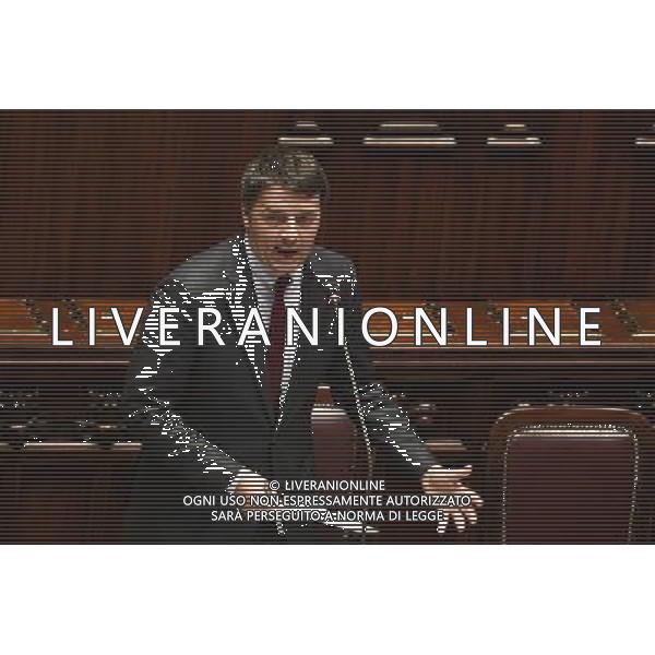 Comunicazioni dei Presidente del Consiglio dei ministri Matteo Renzi in vista del Consiglio europeo del 20 e 21 ottobre 2016 - Roma - 12.10.2016 - nella foto: Matteo Renzi / Ph. Corradetti-Ag Aldo Liverani/ AGENZIA ALDO LIVERANI SAS 
