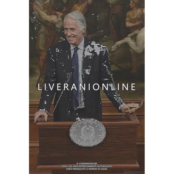 Presentazione del Piano Sport e Periferie da parte del presidente del Consiglio Matteo Renzi con il presidente del Coni Giovanni Malago\' - Roma - 12.10.2016 - Palazzo Chigi - nella foto: Giovanni Malago\' / Ph. Corradetti-Ag Aldo Liverani/ AGENZIA ALDO LIVERANI SAS 