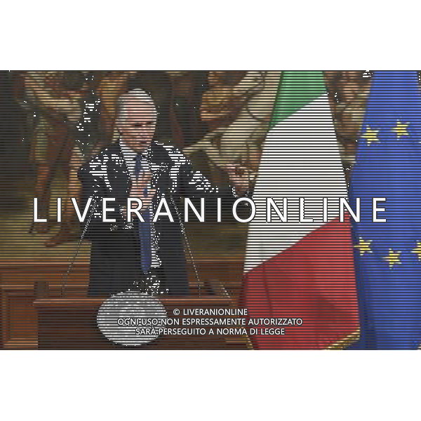 Presentazione del Piano Sport e Periferie da parte del presidente del Consiglio Matteo Renzi con il presidente del Coni Giovanni Malago\' - Roma - 12.10.2016 - Palazzo Chigi - nella foto: Giovanni Malago\' / Ph. Corradetti-Ag Aldo Liverani/ AGENZIA ALDO LIVERANI SAS 