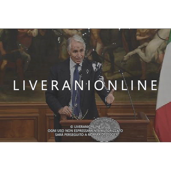 Presentazione del Piano Sport e Periferie da parte del presidente del Consiglio Matteo Renzi con il presidente del Coni Giovanni Malago\' - Roma - 12.10.2016 - Palazzo Chigi - nella foto: Giovanni Malago\' / Ph. Corradetti-Ag Aldo Liverani/ AGENZIA ALDO LIVERANI SAS 