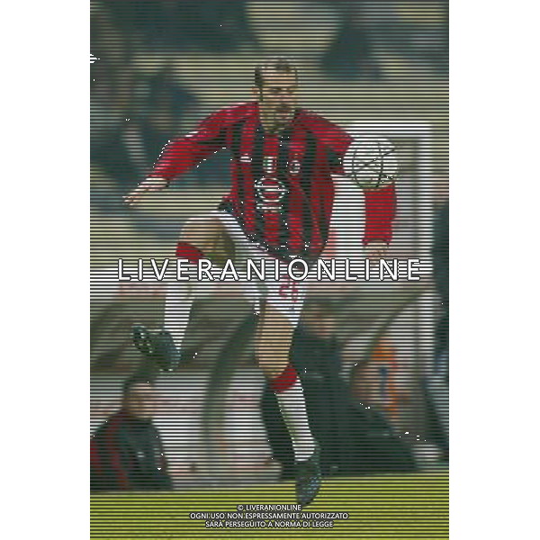 UDINE 16/03/2005 UDINESE-MILAN CAMPIONATO CALCIO SERIE A TIM NELLA FOTO GIUSEPPE PANCARO FOTO PAOLA GARBUIO/ALDO LIVERANI