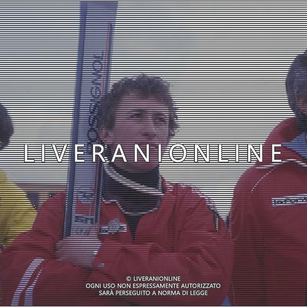 RETROSPETTIVA LEONARDO DAVID SCIATORE NELLA FOTO LEONARDO DAVID AG ALDO LIVERANI SAS