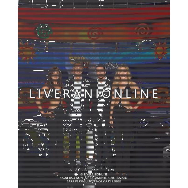Cologno Monzese ( MI ) 06/10/2016 Mediaset - Photocall Striscia la Notizia Nella foto: Ludovica Frasca, Luca Bizzarri, Paolo Kessisoglu e Irene Cioni PH Lauro Montagnini / AGENZIA ALDO LIVERANI SAS 
