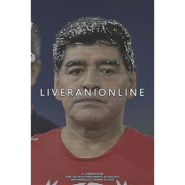 Partita della Pace 2016 Roma - 12.10.2016 - Stadio Olimpico - nella foto: Diego Armando Maradona /Ph. Corradetti-Ag Aldo Liverani