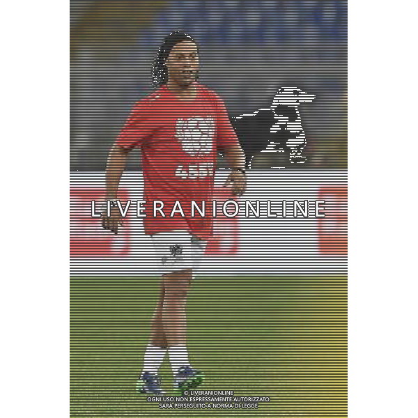 Partita della Pace 2016 Roma - 12.10.2016 - Stadio Olimpico - nella foto: Ronaldinho /Ph. Corradetti-Ag Aldo Liverani