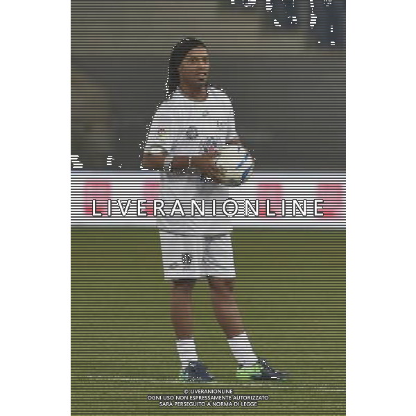 Partita della Pace 2016 Roma - 12.10.2016 - Stadio Olimpico - nella foto: Ronaldinho /Ph. Corradetti-Ag Aldo Liverani