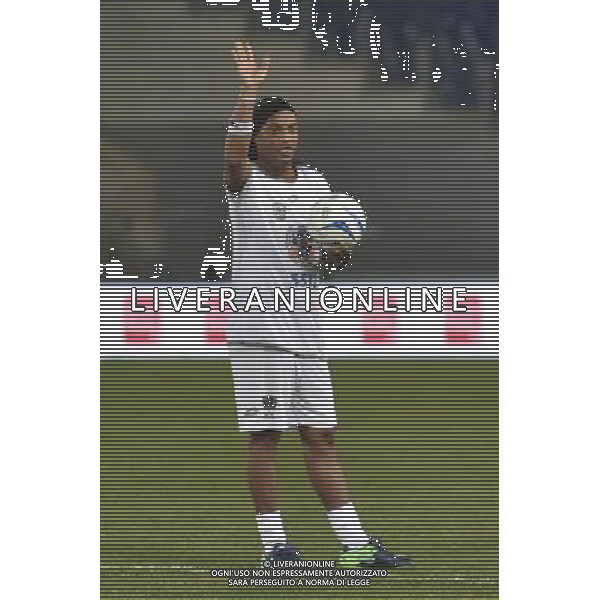 Partita della Pace 2016 Roma - 12.10.2016 - Stadio Olimpico - nella foto: Ronaldinho /Ph. Corradetti-Ag Aldo Liverani