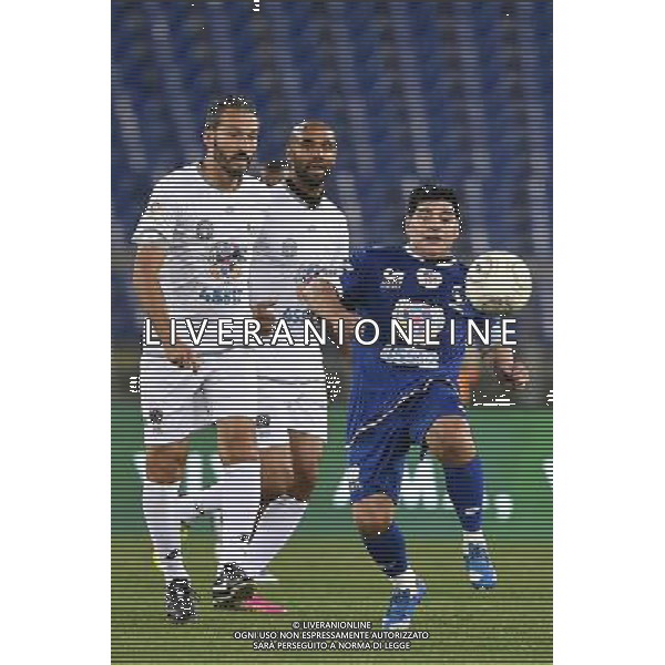 Partita della Pace 2016 Roma - 12.10.2016 - Stadio Olimpico - nella foto: Diego Armando Maradona e Gianluca Zambrotta /Ph. Corradetti-Ag Aldo Liverani