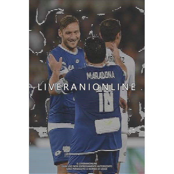 Partita della Pace 2016 Roma - 12.10.2016 - Stadio Olimpico - nella foto: Francesco Totti e Diego Armando Maradona /Ph. Corradetti-Ag Aldo Liverani