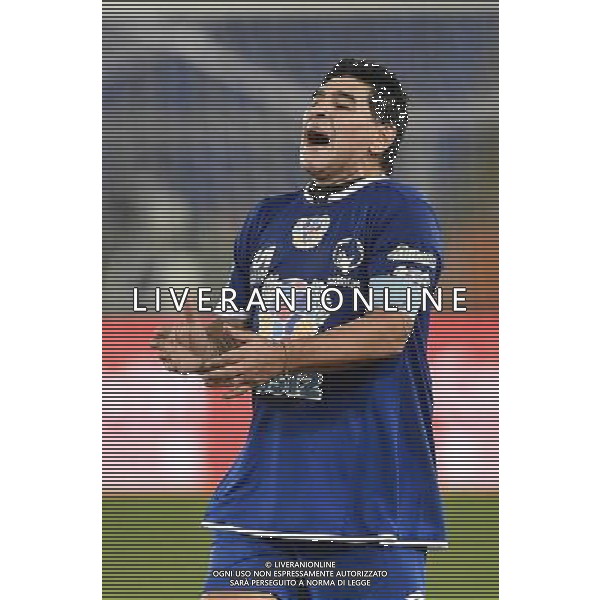 Partita della Pace 2016 Roma - 12.10.2016 - Stadio Olimpico - nella foto: Diego Armando Maradona /Ph. Corradetti-Ag Aldo Liverani