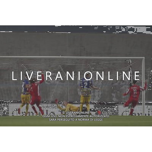 FORLI\' vs PARMA Campionato Lega Pro 9Âª giornata Girone B 15/10/2016 nella foto: IL GOAL DEL 2 A 0 Â©CLAUDIO ZAMAGNI/AGENZIA ALDO LIVERANI S.A.S.