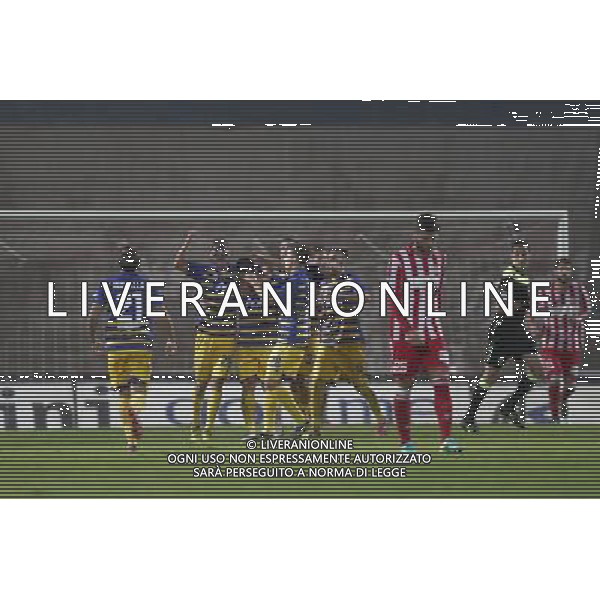 FORLI\' vs PARMA Campionato Lega Pro 9Âª giornata Girone B 15/10/2016 nella foto: ESULTANZA PARMA Â©CLAUDIO ZAMAGNI/AGENZIA ALDO LIVERANI S.A.S.