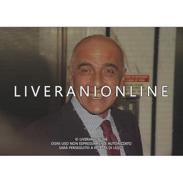 21-08-1999 MILANO SEDE LEGA CALCIO IN VIA ROSSELLINI RIUNIONE DEI PRESIDENTI DI CALCIO NELLA FOTO ADRIANO GALLIANI AG ALDO LIVERANI SAS