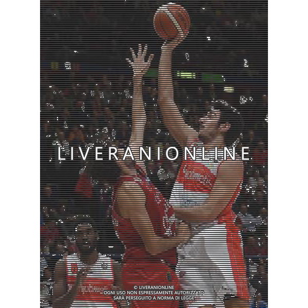 LBA Lega Basket Serie A 2016/2017 3a Giornata Milano - 16.10.2016 EA7 Emporio Armani Milano-Openjobmetis Varese Nella Foto:Campani Luca - Pascolo Davide /Ph.Vitez-Ag. Aldo Liverani
