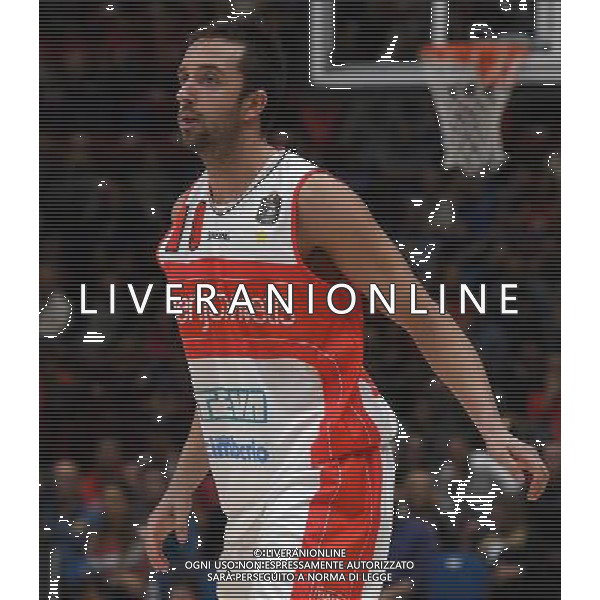 LBA Lega Basket Serie A 2016/2017 3a Giornata Milano - 16.10.2016 EA7 Emporio Armani Milano-Openjobmetis Varese Nella Foto:Cavaliero Daniele /Ph.Vitez-Ag. Aldo Liverani