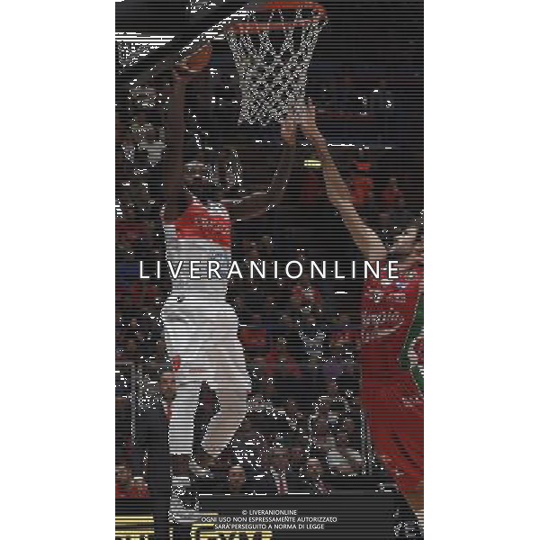 LBA Lega Basket Serie A 2016/2017 3a Giornata Milano - 16.10.2016 EA7 Emporio Armani Milano-Openjobmetis Varese Nella Foto:Eyenga Christian /Ph.Vitez-Ag. Aldo Liverani